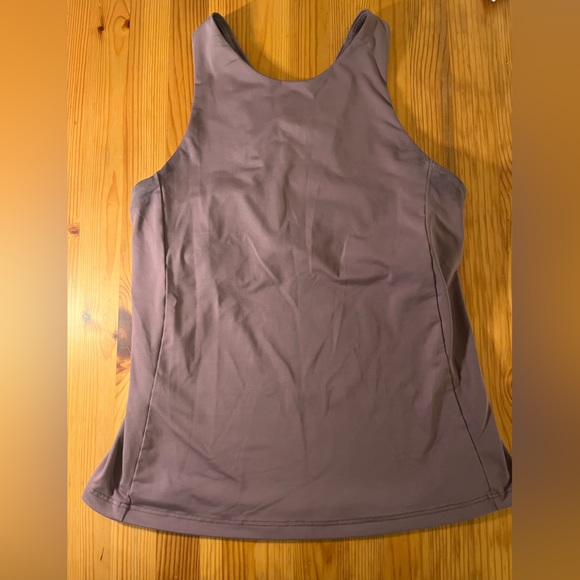 Athleta Tops - Athleta - transcend style built in bra racerback - lavender- size extra small